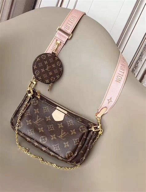 louis vuitton multi pochette nera|Louis Vuitton Pochette crossbody strap.